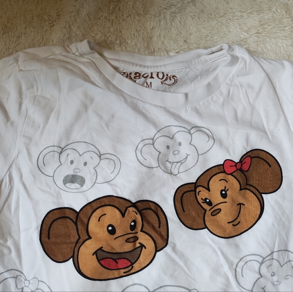 Y2k Aero Graphic Baby Tee Size Medium - Picture 2 of 4